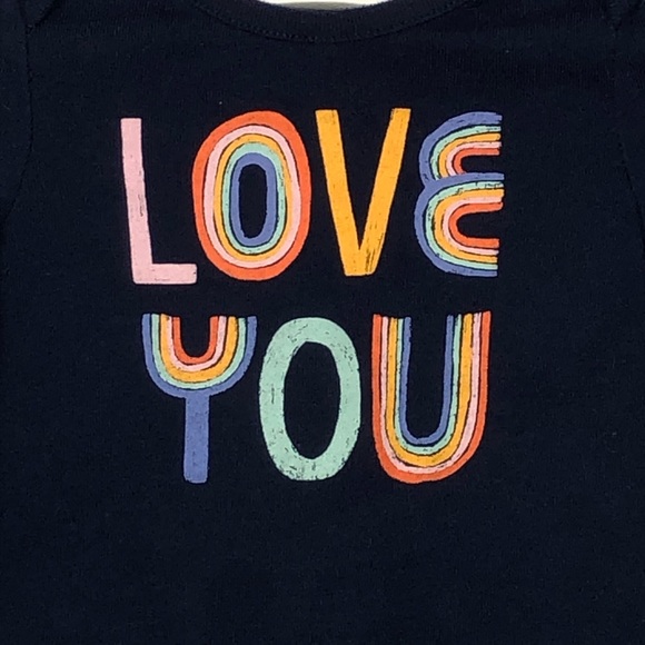 BABY CAT & JACK “love you “ long sleeve - Picture 2 of 4